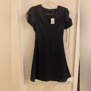 J. Crew Mini Dress with White Dots